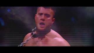 MJF vs CM Punk Dog Collar Match AEW Revolution 2022 Highlights [upl. by Goldfinch]