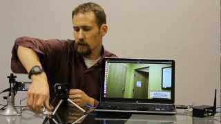 Airborne Innovations MicroraptorHD Wireless HD Video Link Demo [upl. by Yrahk]