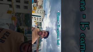 iPhone 15 camera video quality testing  iPhone 4K 60 fps 05 depth quality vlogging setup [upl. by Lienhard]