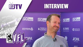 Spieltagsinterview vor TSVOSN  TSV 1860 München  VfL Osnabrück [upl. by Adnima]