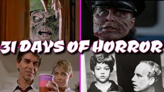 SILENT FALL 1994 MANIAC COP 1988 HOUSE 1985 THE STUFF 1985 31 DAYS OF HORROR [upl. by Airamana]