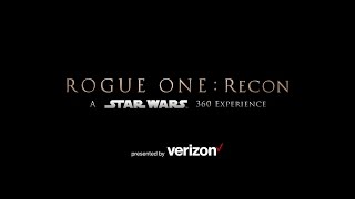 Rogue One Recon  A Star Wars 360 Experience [upl. by Anemij]