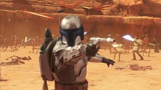 Star Wars Jango Fett blaster sound effects cleaner [upl. by Nawor]