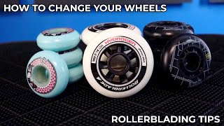 How and When to Change your Inline Skate Wheels  Rollerblading Tips [upl. by Ama]