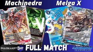 Machinedramon VS MetalGarurumon X Antibody  Digimon Card Game  BT15 Exceed Apolcalypse [upl. by Siri]