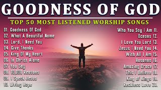 Praise And Worship Music  Hillsong Worship Songs Playlist 2024Goodness Of God [upl. by Jacobah]