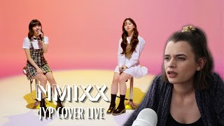 REACTION to NMIXX  JYP COVER LIVE [upl. by Binni]