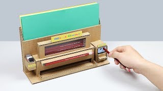 DIY Pencil Dispenser Machine at home [upl. by Lleihsad]