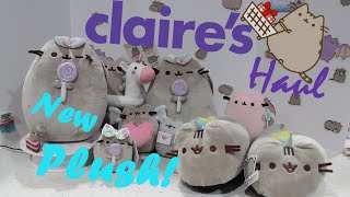 🛍️ Pusheen Claires Haul  New Exclusive Plush Toy [upl. by Navak]