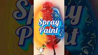 Spray Paint 🟣 ytshort spraypaint spraypaintcan spraycan spraypainting spray satisfyingart [upl. by Etnuhs]