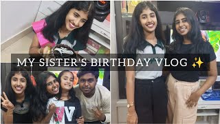 My sisters birthday celebration 🥳 Kannada vlogs  Sinchana srinagar [upl. by Ahtoelc]