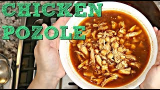 How To Make Red Pozole Chicken  Easy Chicken Pozole Recipe  Pozole Rojo Recipe [upl. by Flosser]