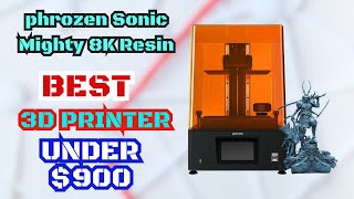 phrozen Sonic Mighty 8K Resin 3D Printer  2024 Review [upl. by Ajnek]