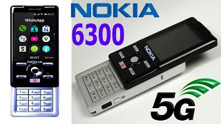 Nokia 6300 5G Mobile 2024 First Look Dual SIM Phone Full Review [upl. by Adnahsor635]