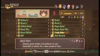 Tales of Vesperia  My character stats [upl. by Jr]