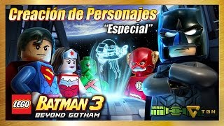 LEGO Batman 3 Más Allá de Gotham  Como Crear Personajes  1080p HD [upl. by Anastasio]