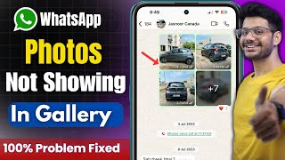 whatsapp ke photos gallery me kaise laye  whatsapp media not showing in gallery 2024 [upl. by Irek]