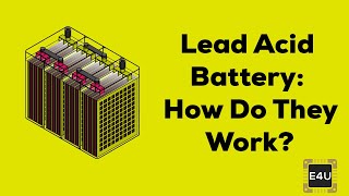 Lead Acid Battery How Do They Work  Working Animation  Electrical4U [upl. by Irved]