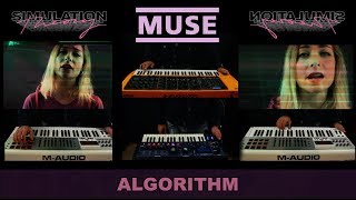 Muse  Algorithm Cover by Lies of Love Synthesizers  Female Cover [upl. by Rowan4]