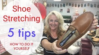 Shoe Stretching  5 Tips How To Do it at Home [upl. by Joachima]