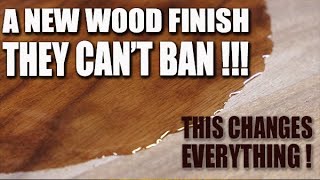 Youve never seen a wood finish like this Cures in 2Minutes [upl. by Trevlac]