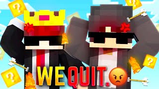 We Almost QUIT MINECRAFT Because of This [upl. by Peh]