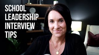 How to Interview for a School Leadership Position  Kathleen Jasper [upl. by Filomena]