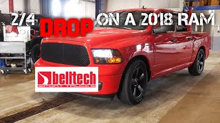 BELLTECH LOWERED 2018 RAM 1500 [upl. by Osman]