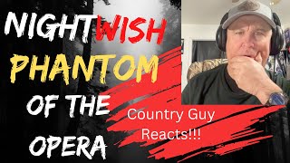 Nightwish  The Phantom Of The Opera ft Henk Poort COUNTRY GUY REACTS [upl. by Leanard65]