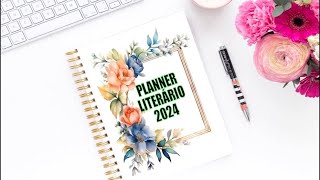 Planner literário 2024 editável grátis [upl. by Tilden]