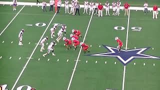 2021 DII State Game Strawn 73 Motley County 28 [upl. by Anaeco]