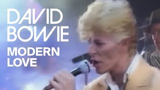 David Bowie  Modern Love Official Video [upl. by Lekym]