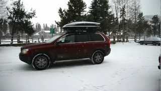 2006 XC90 V8 DSTC  AWD Haldex Instant Traction Test  Slow Motion HD [upl. by Sivatnod]