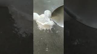 Science experiment with baking soda  baking powder and water try for you and comment me viral [upl. by Dougherty]