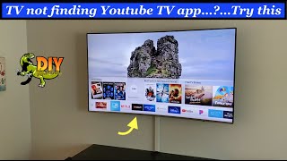 Install Youtube TV app on TV  not finding Youtube TV app [upl. by Sosthena]