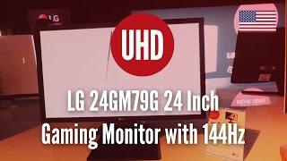 LG 24GM79G 24 Inch Gaming Monitor with 144Hz [upl. by Hibbitts]