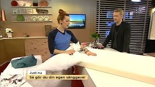 Så bygger du en sänggavel  Nyhetsmorgon TV4 [upl. by Gudrin785]