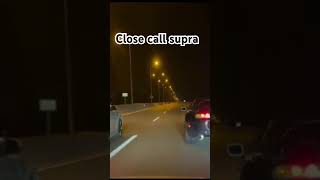 Close call Supra viralvideo automobile review fast car supercar supraland review jdm [upl. by Magner]