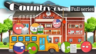 Country Exam full series  Country Ball  Country Exam  Full series  Maker of country ball❤️ [upl. by Anwahsad]