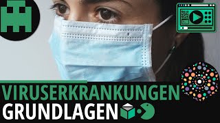 Viruserkrankungen einfach erklärt │Biologie Lernvideo Learning Level Up [upl. by Ambler187]