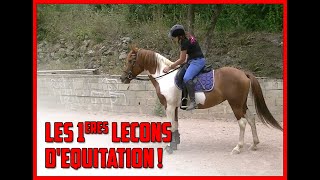 LES PREMIERS COURS DEQUITATION [upl. by Vaden773]