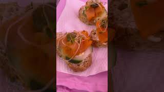 Smoked Salmon Crostini [upl. by Ainahs64]