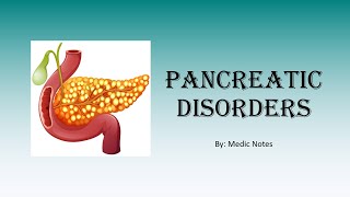 Pancreatic disorders  acute pancreatitis chronic pancreatitis pancreatic cancer [upl. by Ispep]