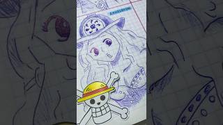 Dibujando a Aphelandra  one piece [upl. by Rafaelle]