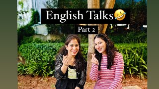 English Talks🤣🤪 Comedy Video Funny Video trendingvideo kaursisters53 [upl. by Nilrev349]