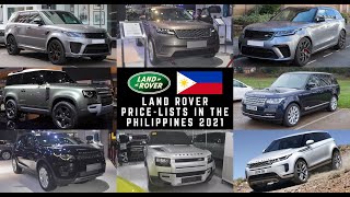 Land RoverRange Rover Pricelists in the Philippines 2021 [upl. by Nrubliw721]