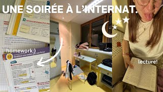 NIGHT ROUTINE à l’INTERNAT ⭐️ devoirs selfcare amp friends [upl. by Debera]