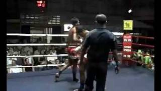 Ritt Tiger Muay Thai wins with liver shot KO Phuket Thailand [upl. by Forrest]