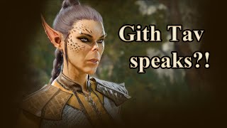 Meeting Voss as a Githyanki Also Tav speaks [upl. by Werra]