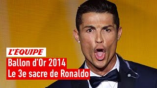 Ballon dOr 2014  Le 3e sacre de Ronaldo [upl. by Janerich]